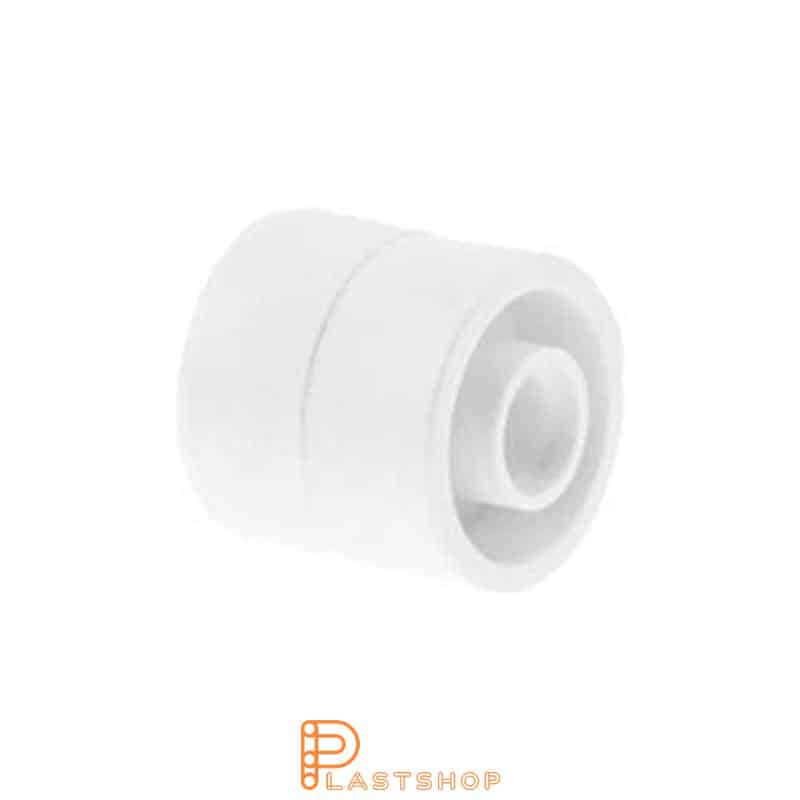 Wheel 20 mm, 50 kg capacity, in solid PA6 in natur, slide bearing