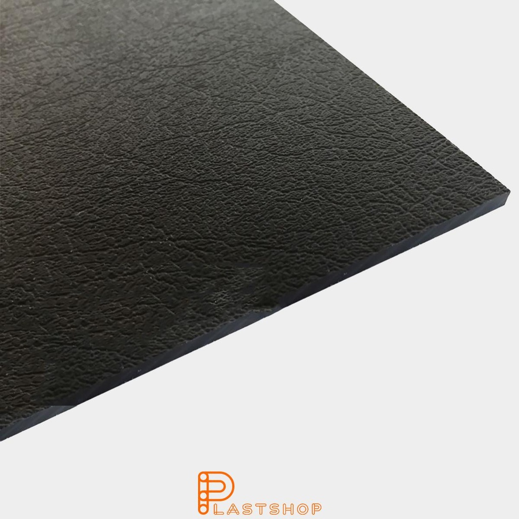 ABS 2440x1220x5 mm black textured
