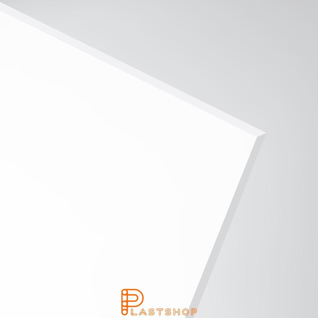 PC UV 3050x2050x3 mm opaali-valkoinen 50%