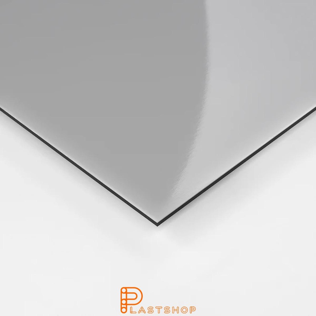 Platta i Dibond 3050x1250x3 mm silverspegel