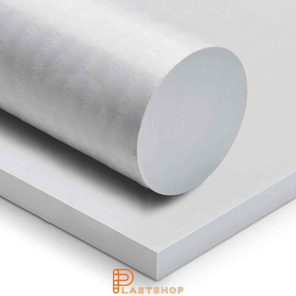 Platta i PET ZX 1000x1000x10 mm ljusgrå