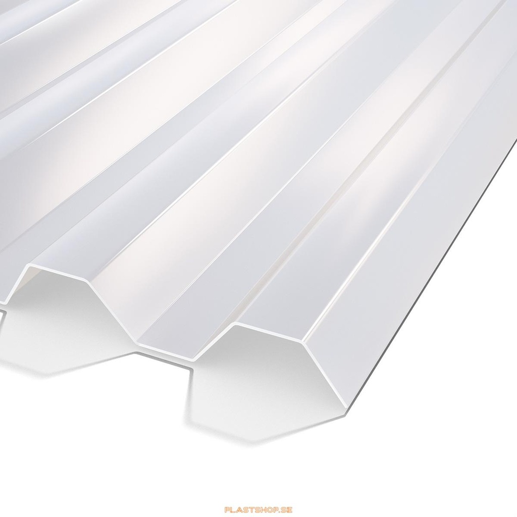 Skylon plástico corrugado 75/20 2500x1115 mm blanco hielo