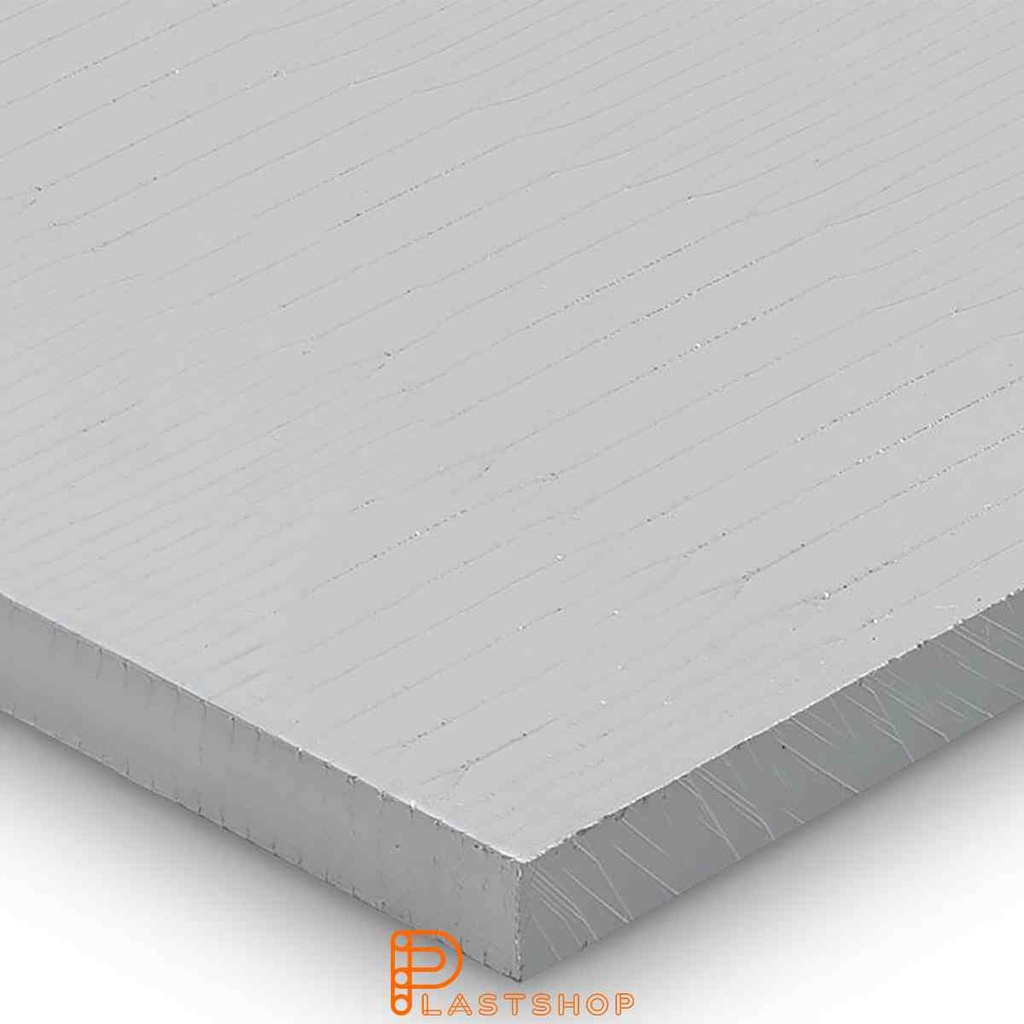 Rundstång i PPE 22x1000 mm grå