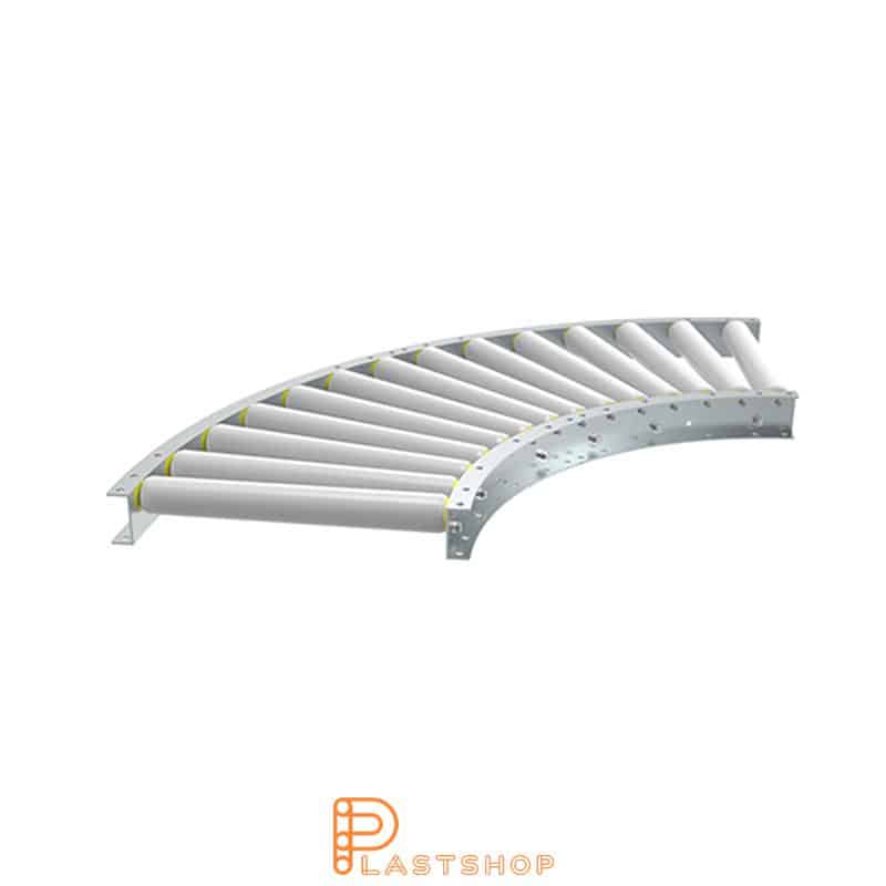 Guía de rodillo curva 500x470/1030 mm