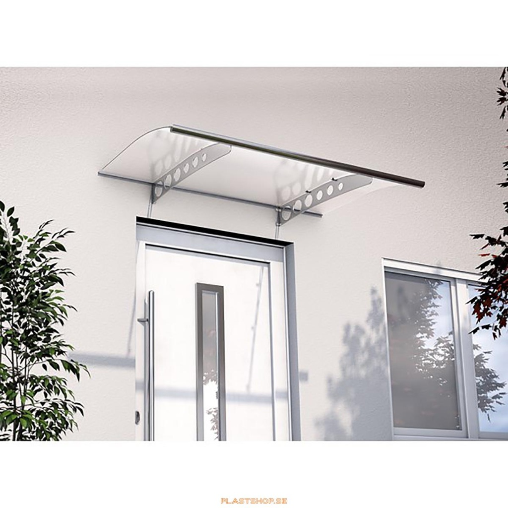 Vega entrétak, akryl PT/ET 160, rostfritt