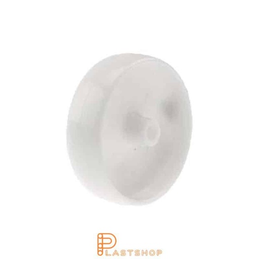 [P2002084] Hjul 100 mm, 200 kg bärighet, i massiv PA6 i natur färg, glidlager