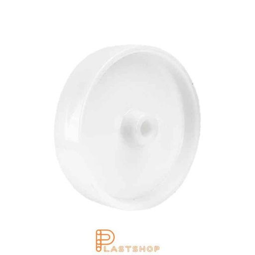 [P2002101] Pyörä 150 mm, 180 kg kantavuus, kiinteä PA6 luonnollisessa värissä, liukulaakeri