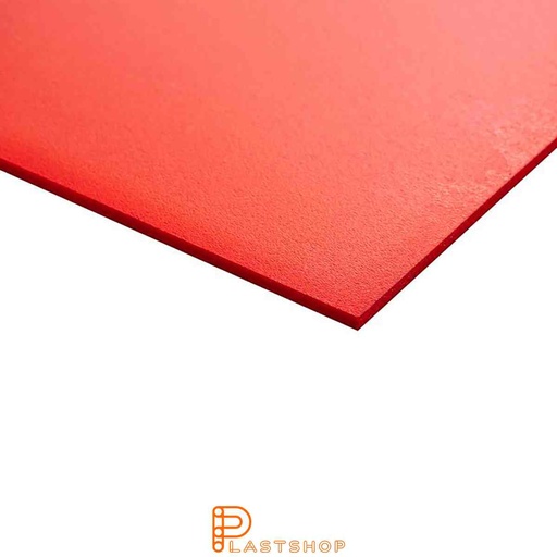 [P1201044] Foamed PVC U 2440x1220x3 mm red