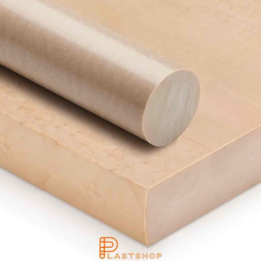 [P1501500] PEEK+PTFE 60x3000 mm beige