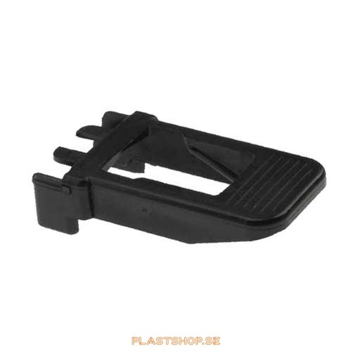 [P2005148] Link wheel, with wheel brake, wheel diameter 125 mm, svart