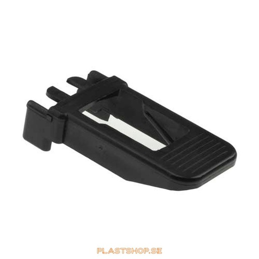 [P2005149] Link wheel, with wheel brake, wheel diameter 125 mm, svart